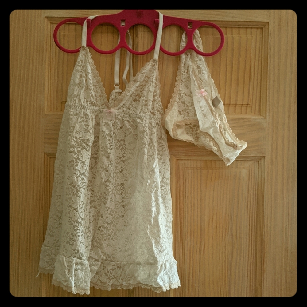 Victoria's Secret stretchy lace lingerie
